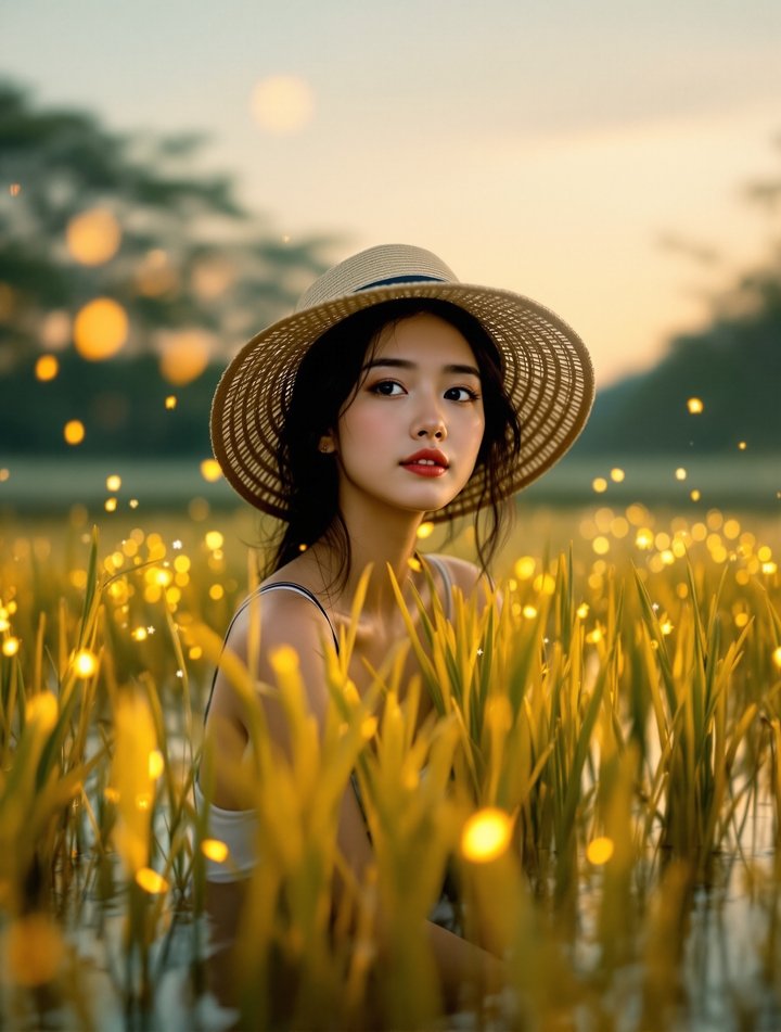 稻浪里的七月 海报